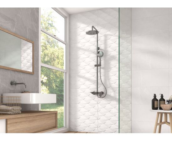 კაფელი Super Ceramica SHANNON PERLA RVTO 300x600 მმ