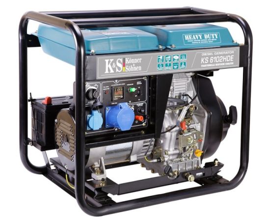 გენერატორი დიზელის Konner&Sohnen KS 6102HDE 5.5kW