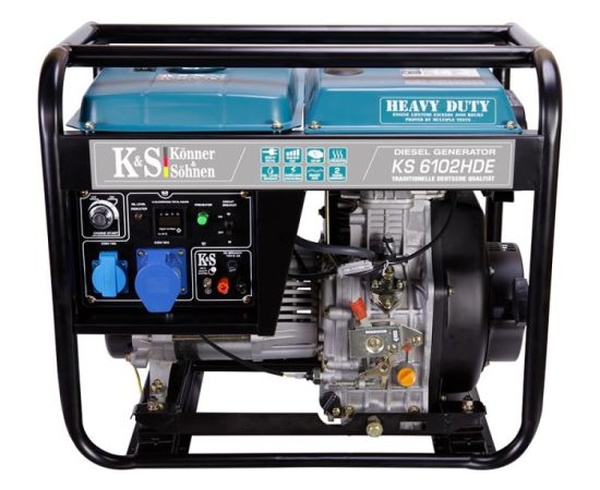 გენერატორი დიზელის Konner&Sohnen KS 6102HDE 5.5kW