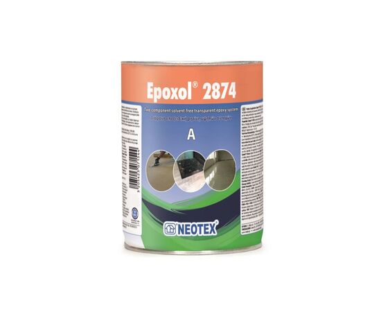 Грунтовка эпоксидная резина Neotex Epoxol 2874 компонент A 2,5 кг