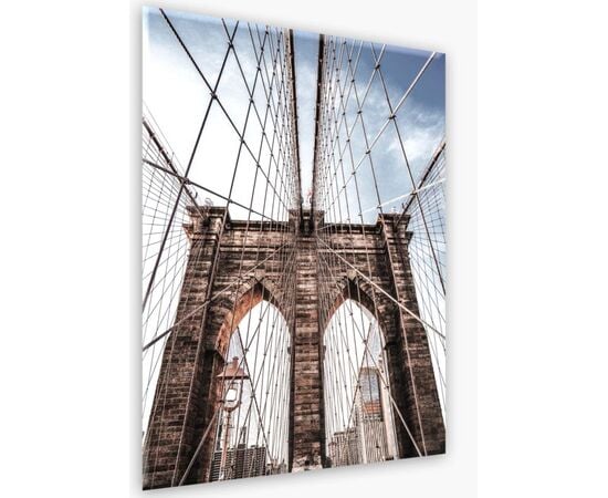 Glass picture Styler Brooklyn Bridge GL344 50X70 cm