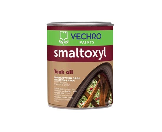 Oil for wood surfaces Vechro Smaltoxyl Teak Oil 500 ml