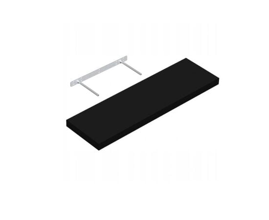 Black shelf Velano FS 80/24 795x235 mm