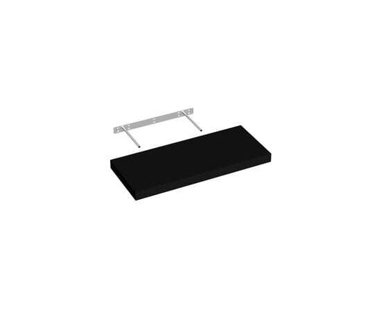 Black shelf Velano FS 80/24 795x235 mm