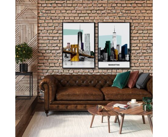 Картина в рамке Styler AB117 URBAN II 50X70