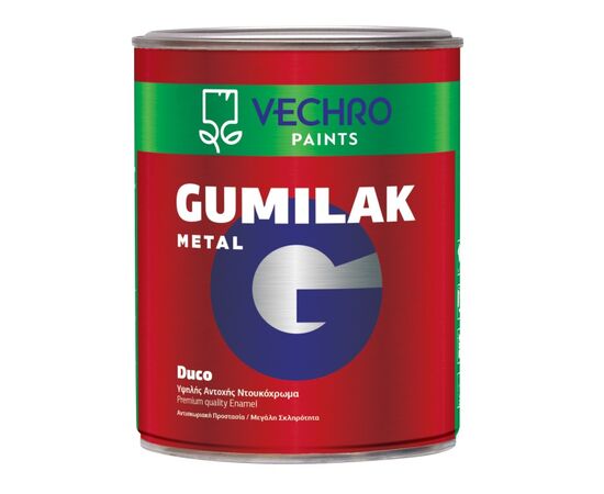 ზეთის საღებავი GUMILAK METAL MAT BLACK 2,5L