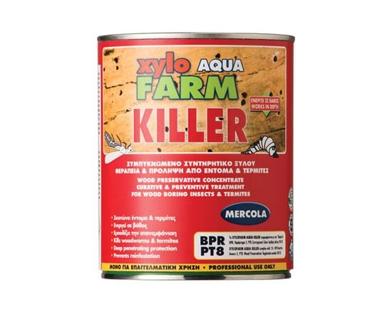 Wood preservative Evochem Xylofarm Aqua Killer BPR PT8 150 ml