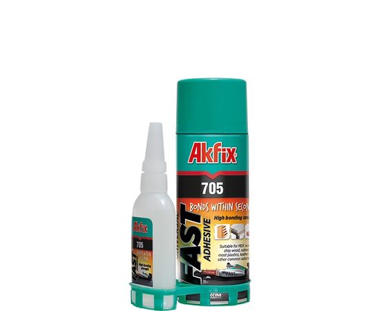 Glue with an activator Akfix 705 400 ml + 100 g