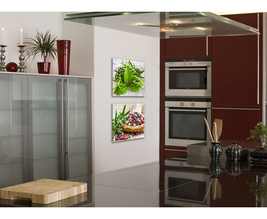 Glass picture Styler Spice 2A GL142 30X30 cm