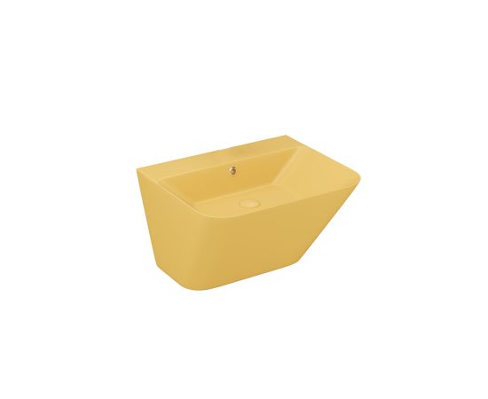 Washbasin Lucco Moena 55 Mustard Yellow Matt