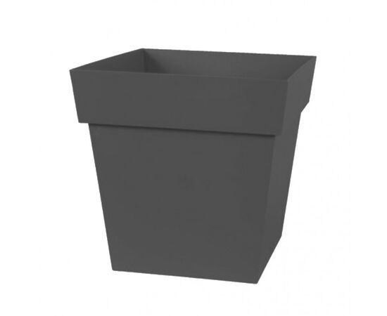 ქოთანი პლასტმასის EDA Plastiques POT TOSCANE CARRE 32 X 32 X 32სმ 22ლ