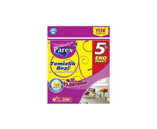 Napkins from microfibre 30% Parex 790014 5 pc.