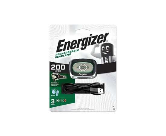 ფარანი თავის Energizer 200Lm Rechargeable Headlight 6921