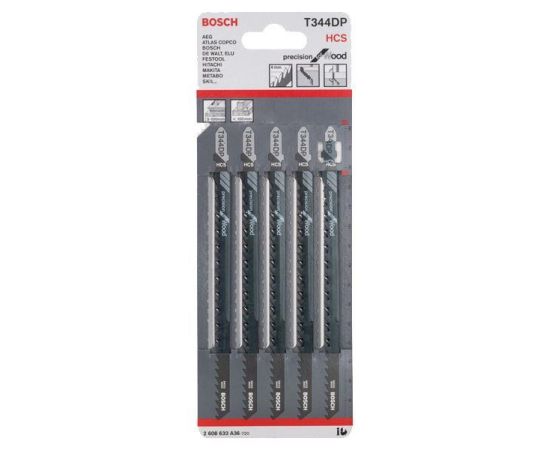 Jig saw Bosch T 344 DP, HCS 5 pcs