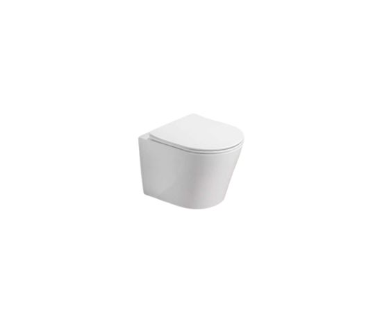 Wall hung toilet Pate B2330 Rimless Glossy white