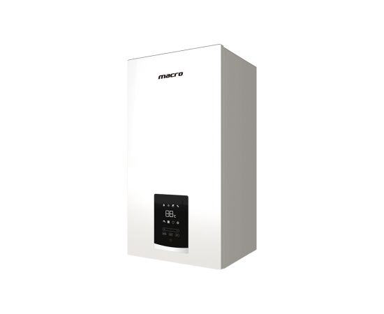 Wall-mounted gas boiler with pipe Macro L1PB18-16M2