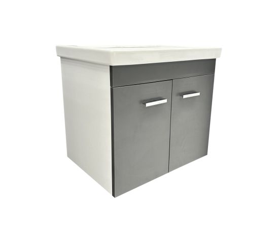 Bathroom cabinet Denko Terra 60 Antracite Grey