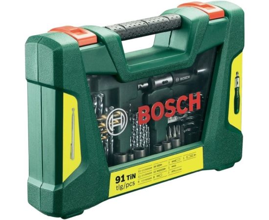 Accessory kit Bosch V-line 2607017195 91 pcs