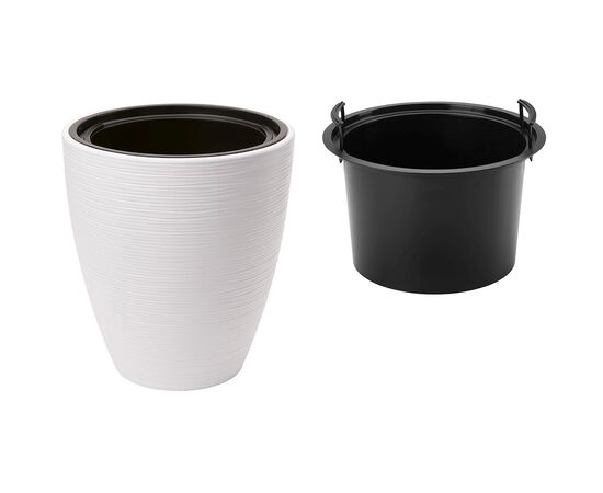 Flower pot FORM-PLASTIC Gobi 30 white