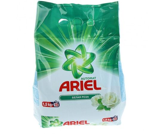 Washing powder Ariel automat white rose 1.5 kg