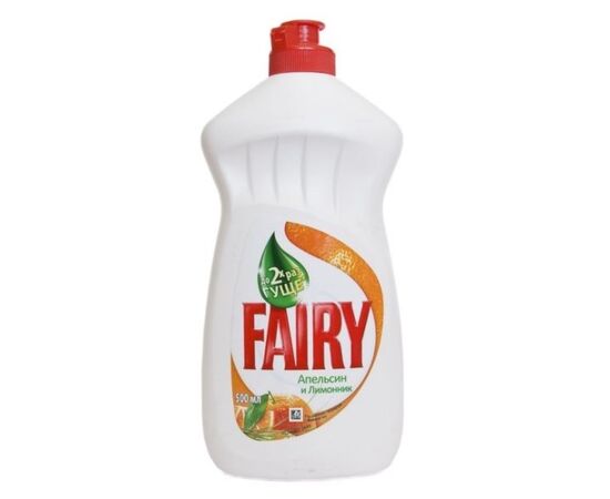 Dishwashing gel  Fairy orange and lemongrass 500 ml