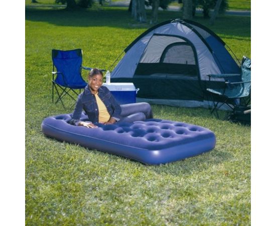 Матрас надувной одноместный Bestway Flocked Air Bed 67000 185х76х22 см