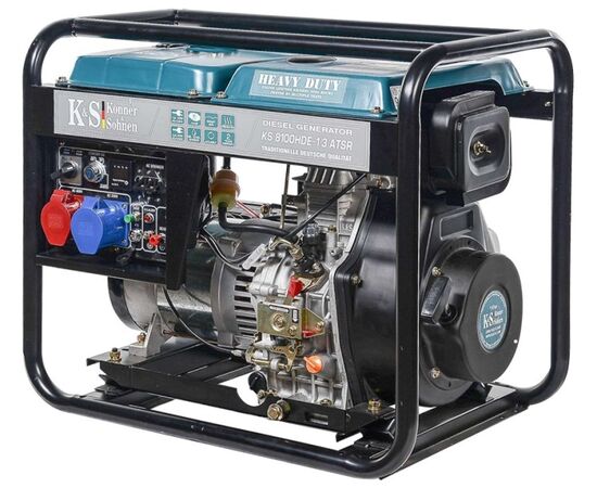 გენერატორი დიზელის Konner&Sohnen KS 8100HDE-1/3 ATSR 6.5kW