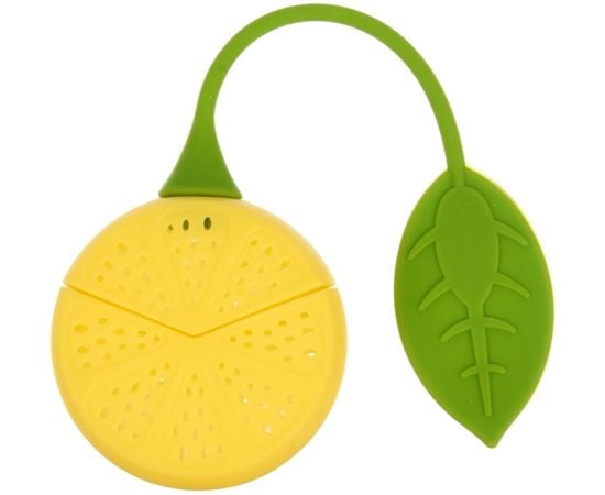 Silicone tea strainer Marmiton "Lemon" 18x5x2 cm