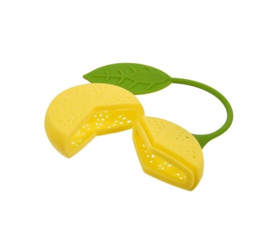 Silicone tea strainer Marmiton "Lemon" 18x5x2 cm