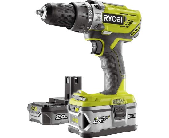 Аккумуляторный ударный дрель-шуруповерт Ryobi R18PD3-242S 18V