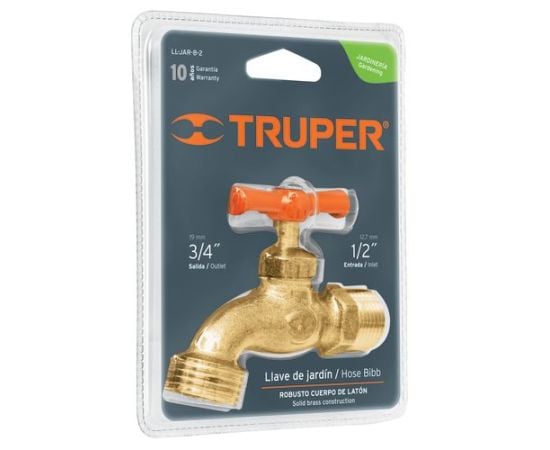 ონკანი შლანგისთვის Truper LL-JAR-B-2 1/2"-3/4"