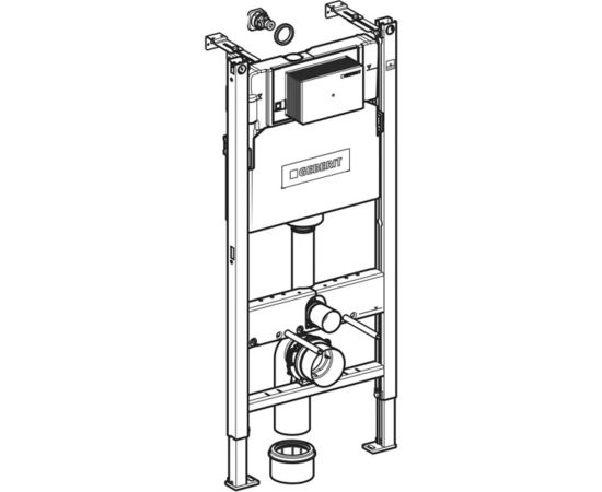 Concealed installation for toilet Geberit Alpha 458.233.00.1