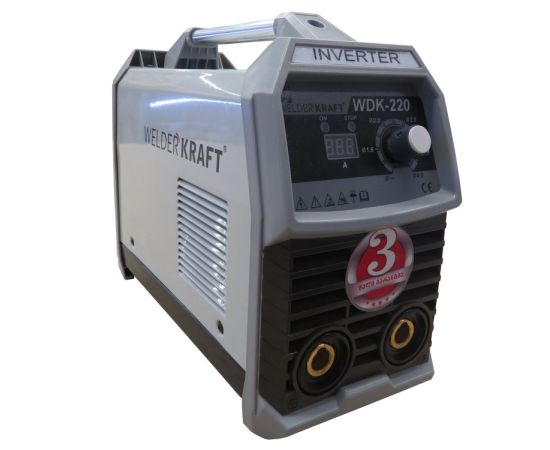 Сварочный инвертор профессиональный WELDER KRAFT WDK-220A MMA