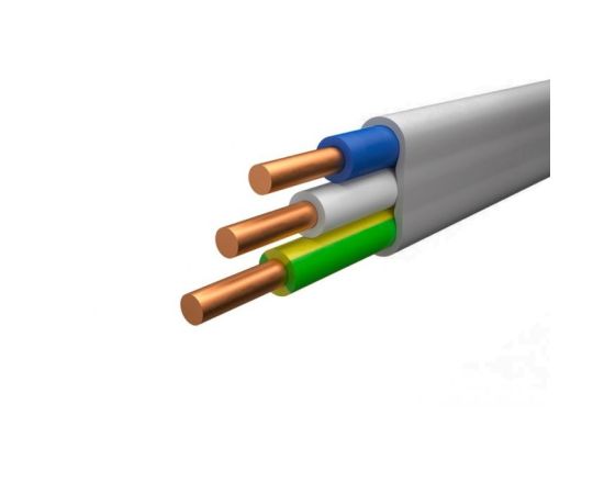 Кабель Elvare HO5VVH2-U 3x1.5 мм