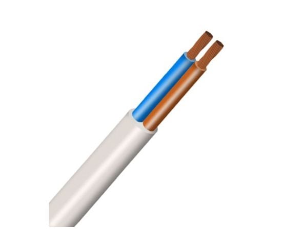 კაბელი Sakcable პვს 2x1.5 (H05VV-F, A05VV-K)