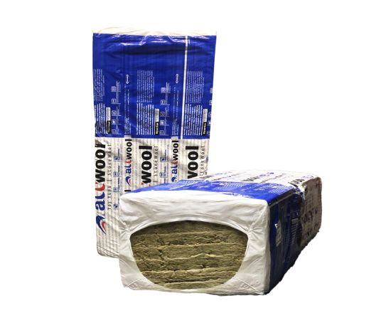 ქვის ბამბა TERRAWOOL ALLWOOL TASYUNU 600х1200х50 5,76კვ.მ