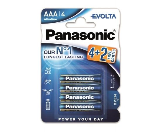 Battery Panasonic AAA 6pcs