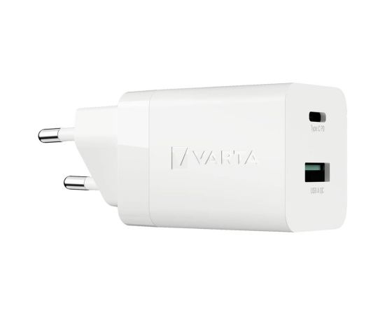 Зарядка Varta 220V USB-A C 18 20W