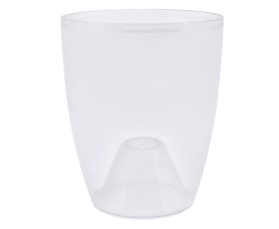 Transparent plastic pot Aleana Orqidea 15x17 transparent