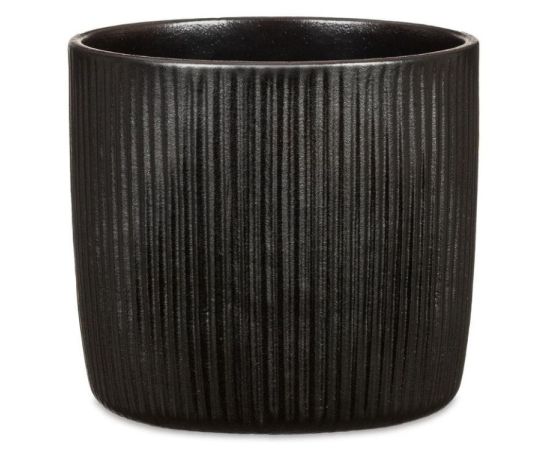 Ceramic flower pot Scheurich 909/15 Ebano 15x13.6 cm