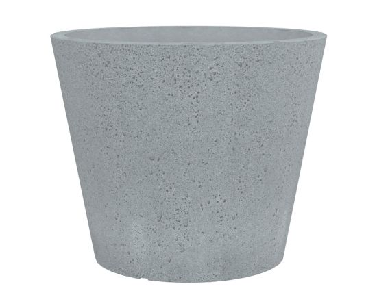 Outdoor plastic pot Scheurich 238/49 C-Cone Stony Grey 46 l