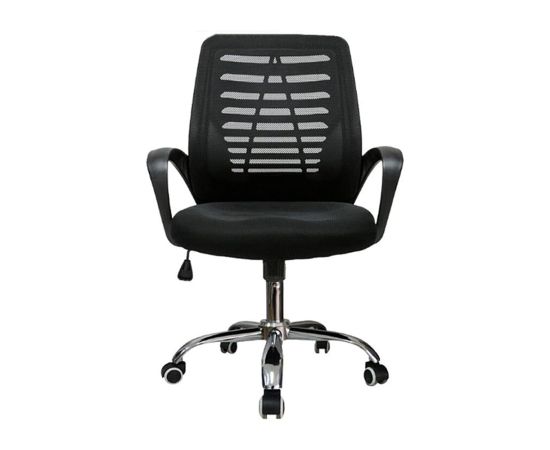 Office chair black 75x48x48 cm