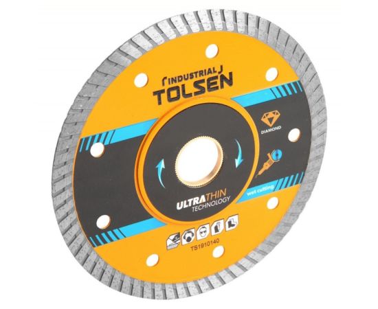 Алмазный режущий диск по кафелю Tolsen Ultrathin Durble Life TOL1631-76751 115 мм