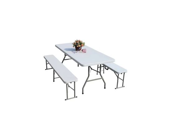 Folding table with 2 chairs HY-023