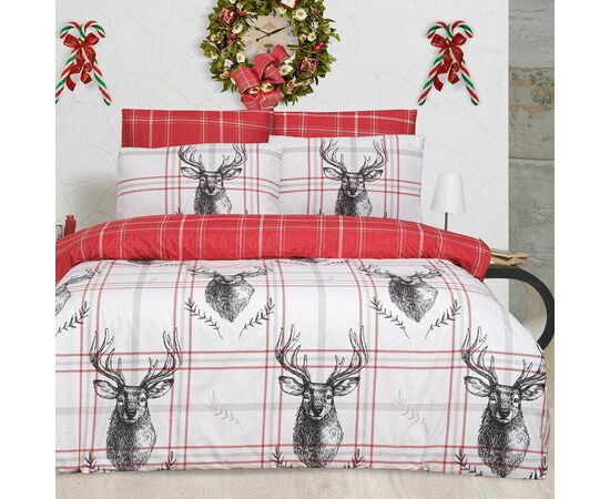 Bed linen set Arya Ranforce Christmas