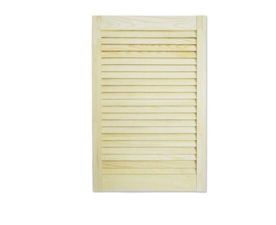 Doors louvered wooden Pine Woodtechnic 1400х594 mm