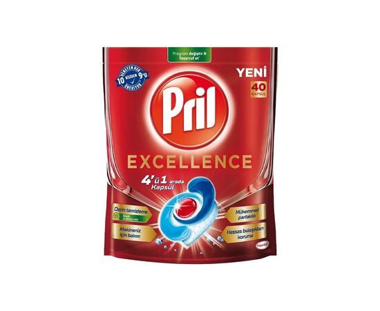 Dishwasher capsule Pril Excellence 40 pcs 6