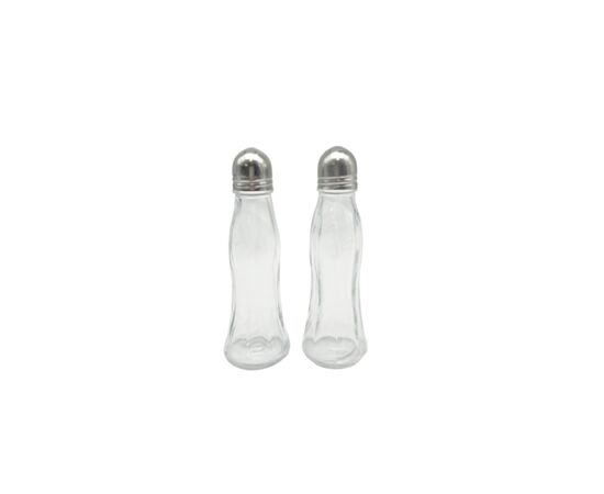 Salt shaker + pepper shaker Pasabahce BLACK & WHITE 980030