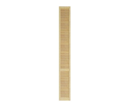 Doors louvered wooden Pine Woodtechnic 2013х294 mm