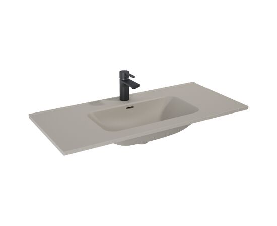 Washbasin "Skappa 100 Fume Matt" for furniture "SOHO 100" Fume Matt